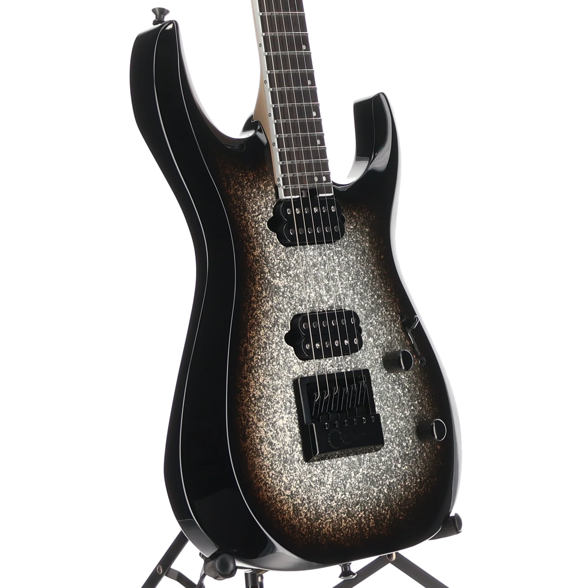 Jackson Pro Plus Series DK Modern EVTN6, Silver Sparkle, Expert Setup (Y13) (00027) - Image 3