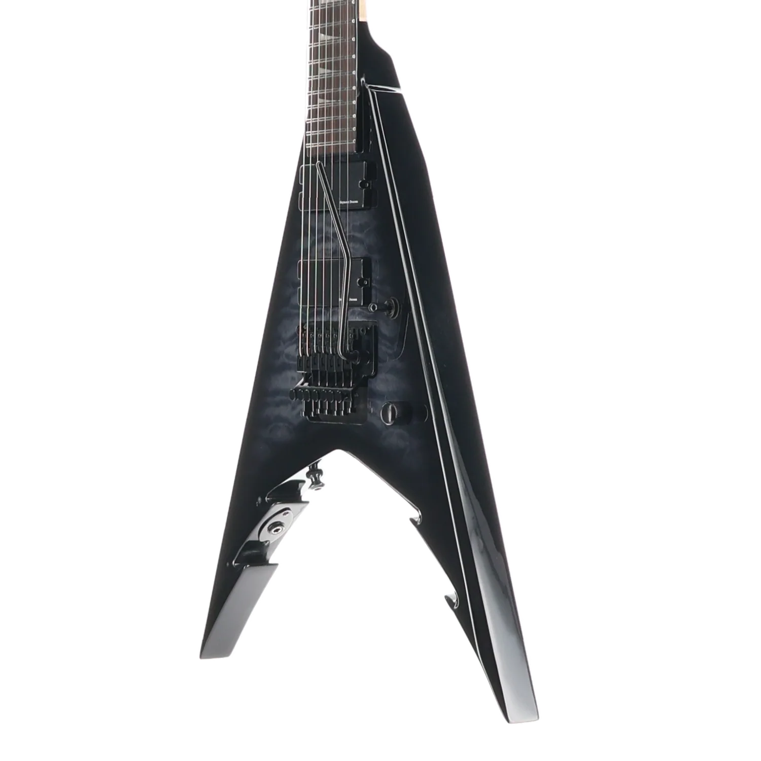 Jackson Pro Series Signature Corey Beaulieu King V KV7Q, Transparent Black, Plays Great (C9) (01779) - Image 4