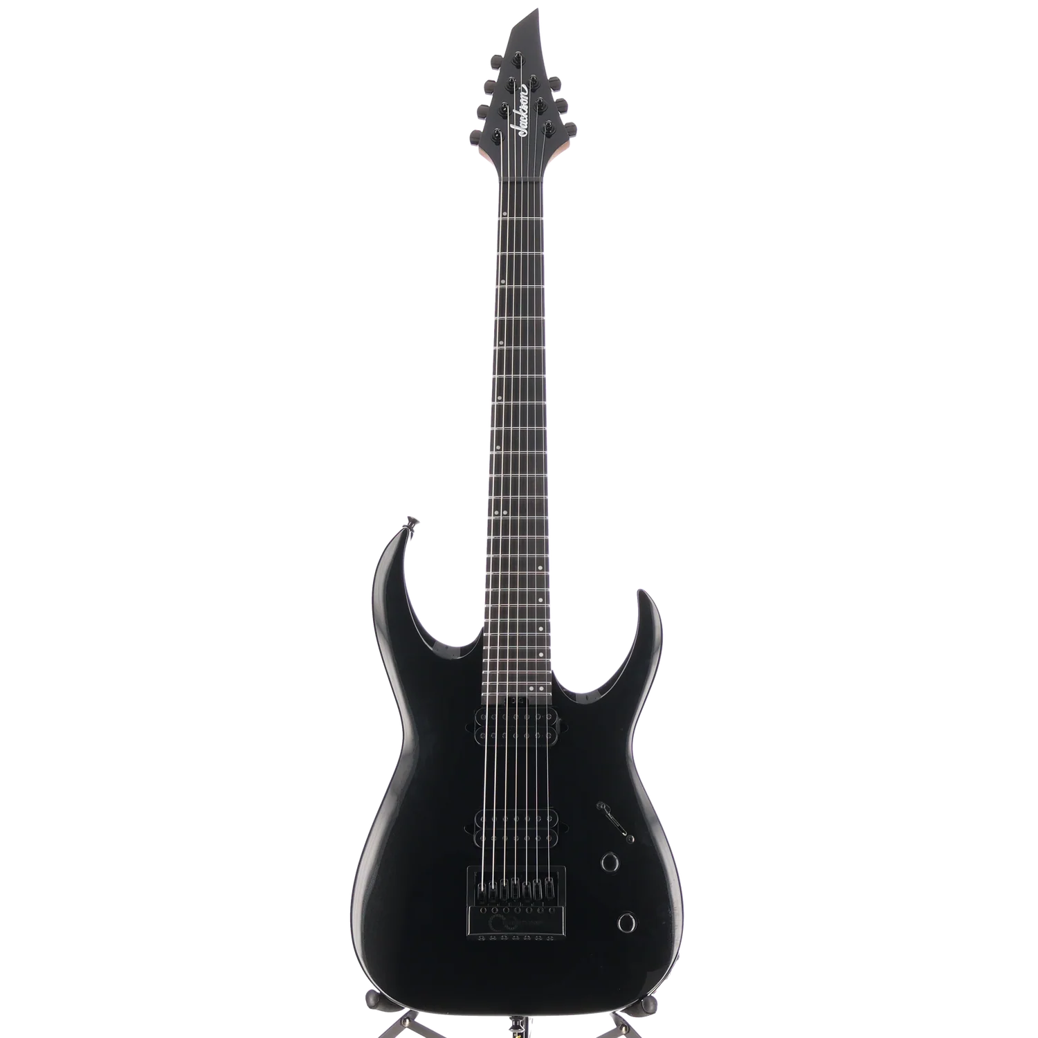 Jackson Pro Series Signature Misha Mansoor Juggernaut ET7, Metallic Black, Plays Great (SR) (11893) - Image 5