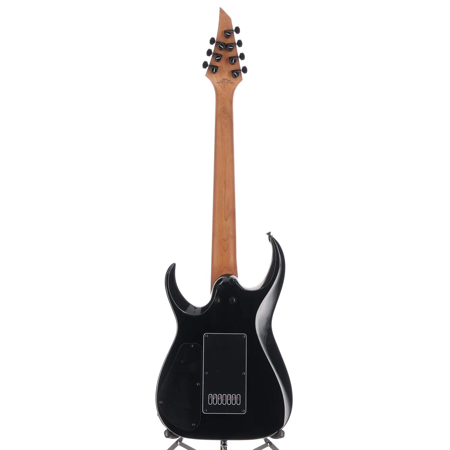 Jackson Pro Series Signature Misha Mansoor Juggernaut ET7, Metallic Black, Plays Great (SR) (11893) - Image 6