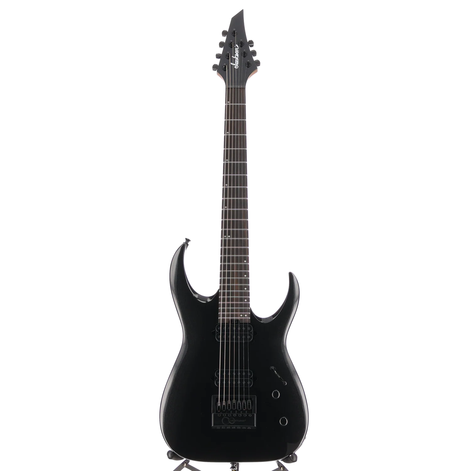 Jackson Pro Series Signature Misha Mansoor Juggernaut ET7, Metallic Black, Plays Great (U12) (07722) - Image 5