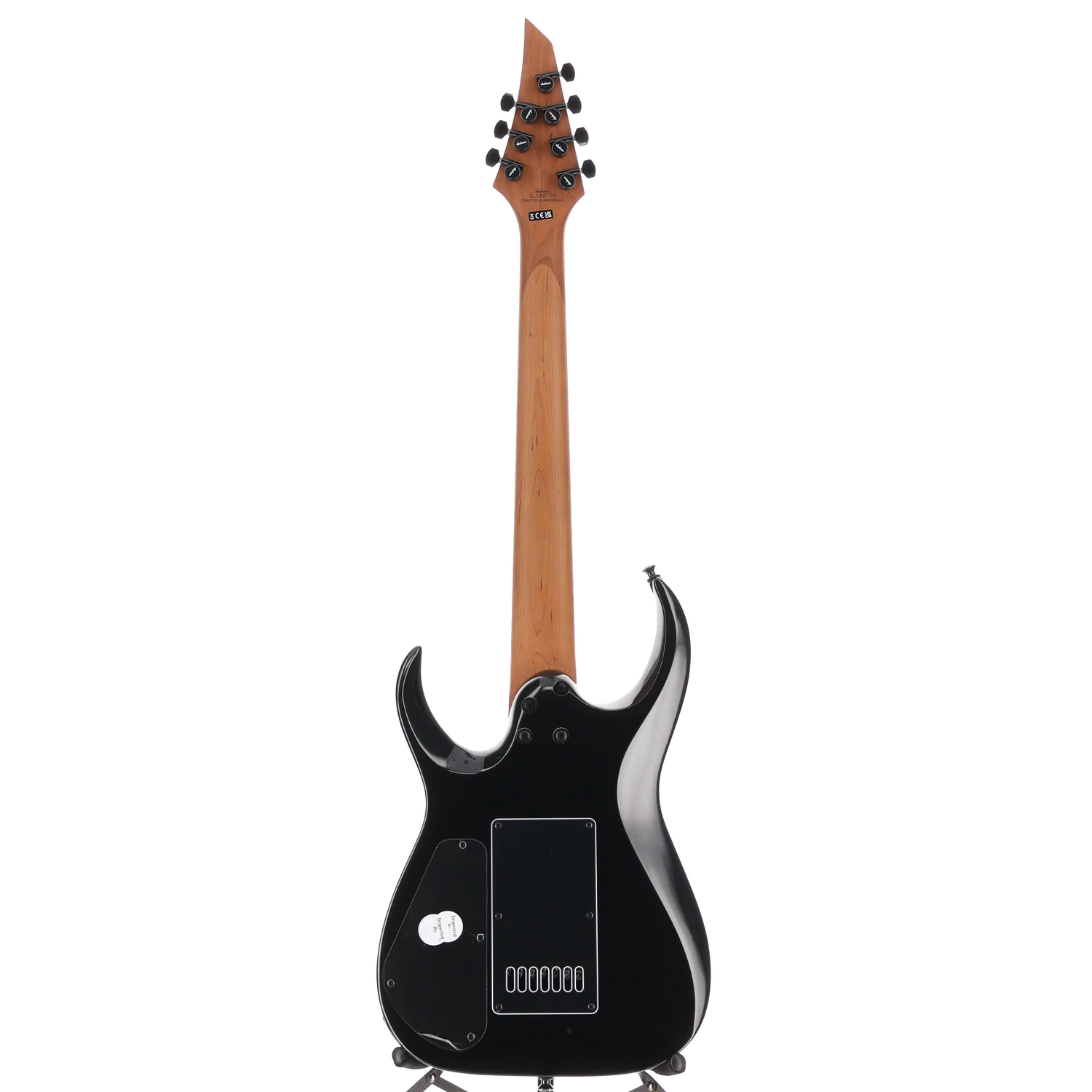 Jackson Pro Series Signature Misha Mansoor Juggernaut ET7, Metallic Black, Plays Great (U12) (07722) - Image 6