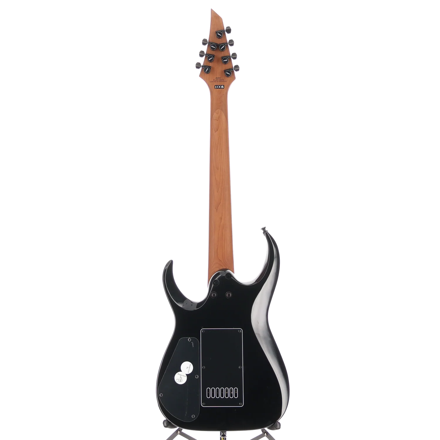 Jackson Pro Series Signature Misha Mansoor Juggernaut ET7, Metallic Black, Professional Setup (O13) (10472) - Image 6