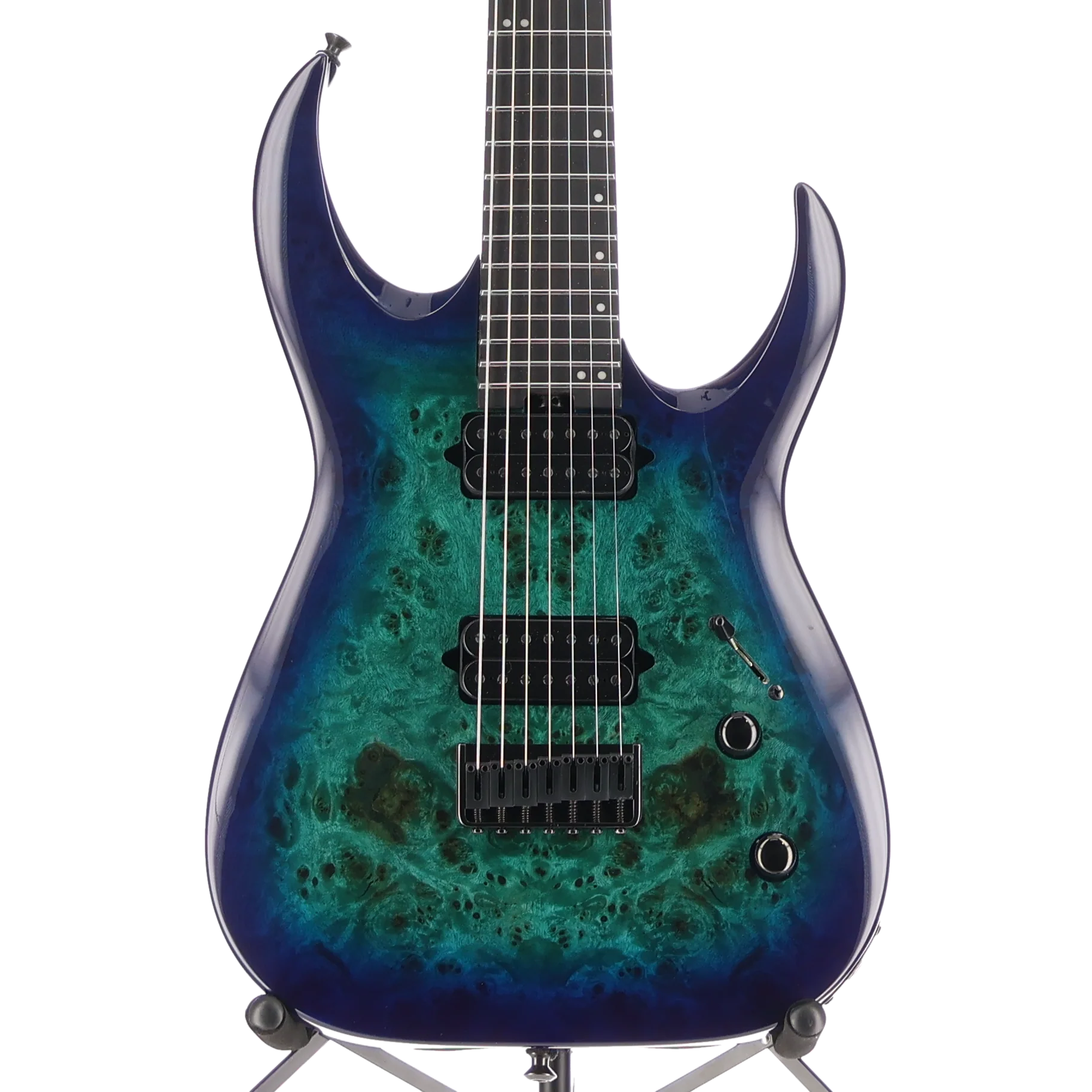 Jackson Pro Series Signature Misha Mansoor Juggernaut HT7P, Ebony Fingerboard, Chlorine Burst (O3) (02722)