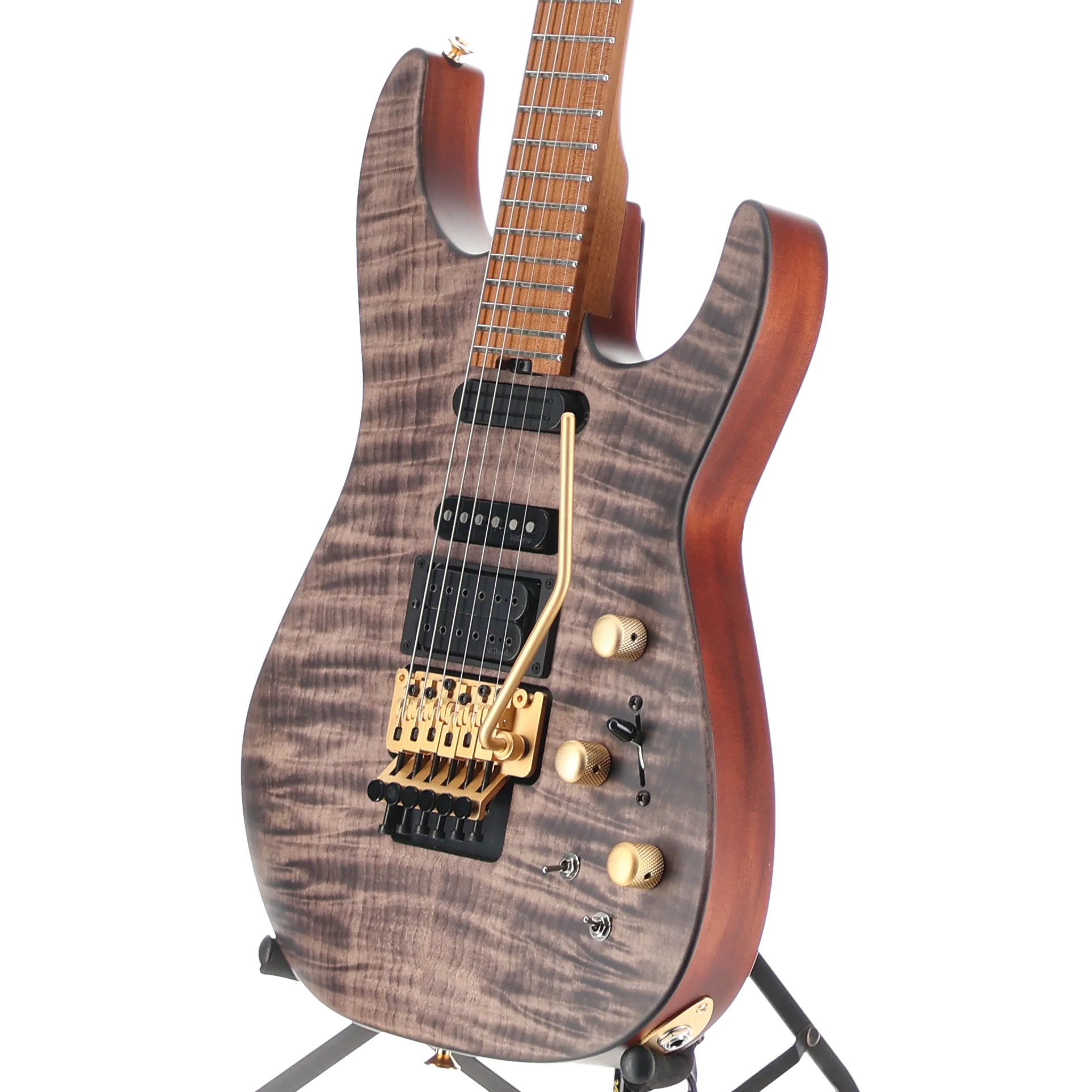 Jackson USA Signature Phil Collen PC1 Satin Stain, Satin Transparent Black, Premium Setup (RC3) (17629) - Image 4