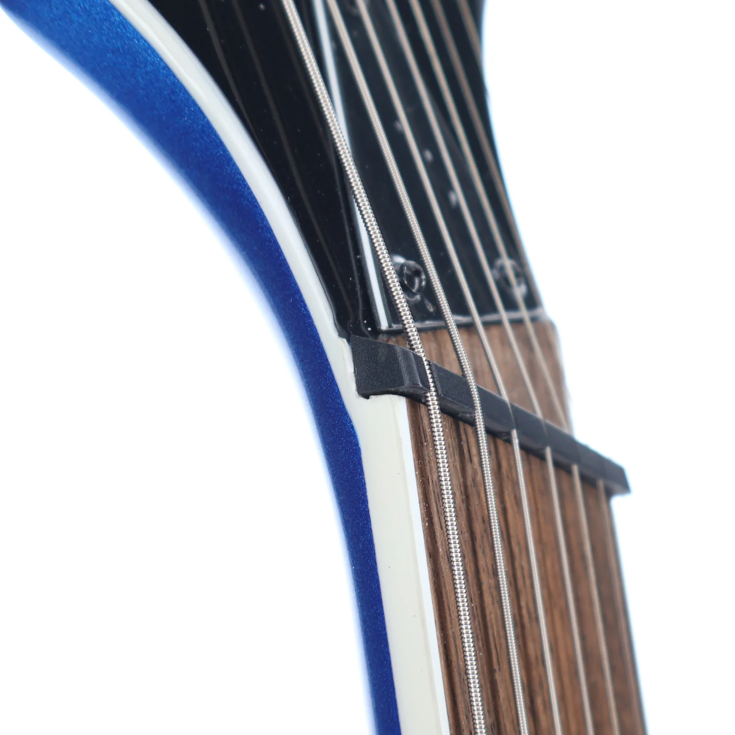 Jackson X Series Soloist Arch Top SLAT7 MS, Laurel Fingerboard, Metallic Blue, Pro Setup (A12) (43171) - Image 7