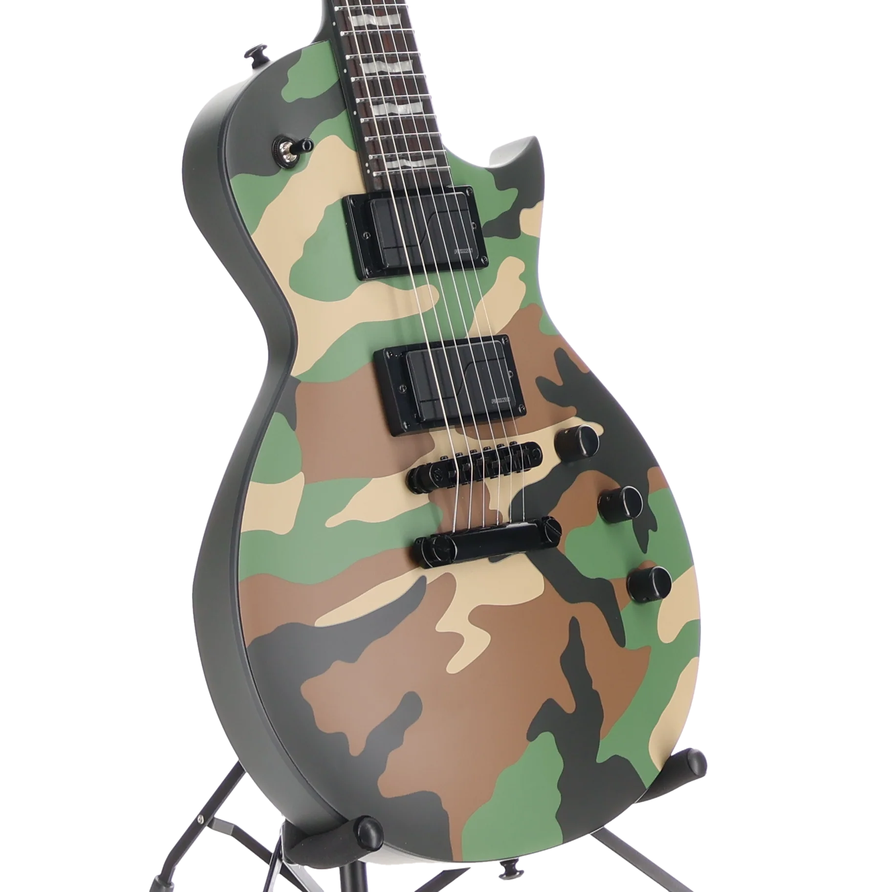 LTD EC-1000 - Woodland Camo Satin, Performance Ready (SR) (41072) - Image 3