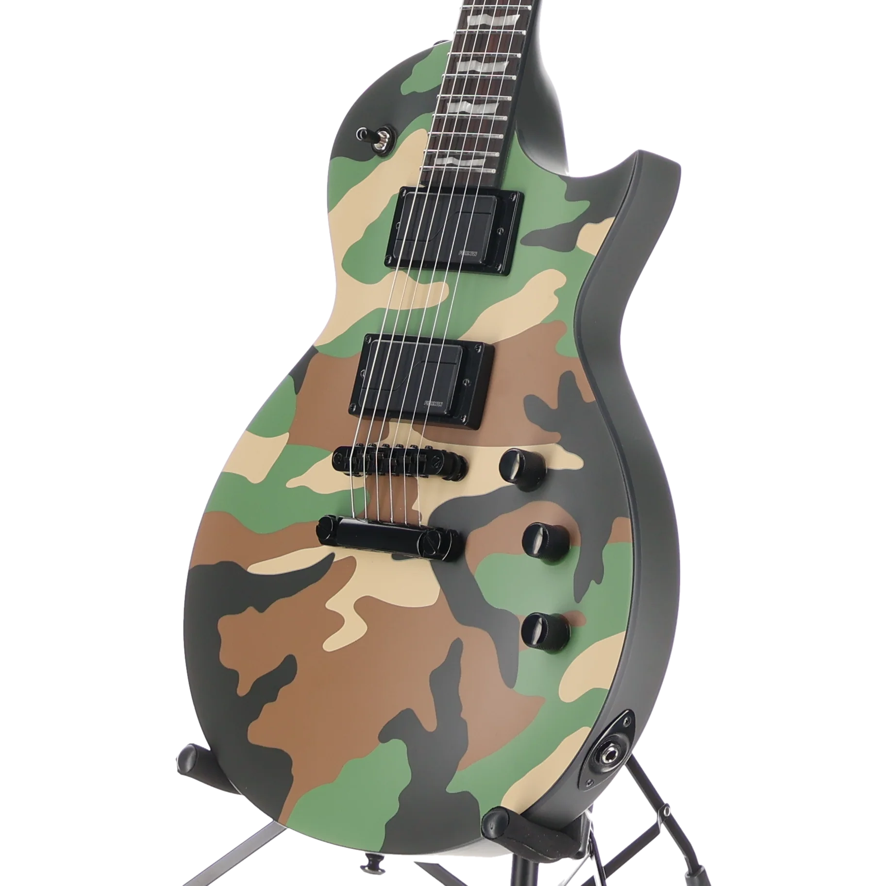LTD EC-1000 - Woodland Camo Satin, Performance Ready (SR) (41072) - Image 4