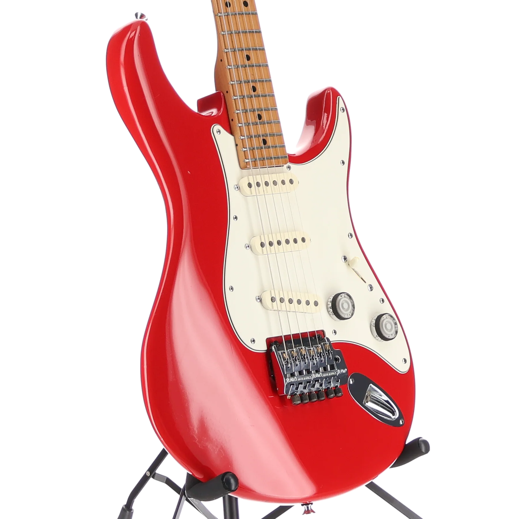 Peavey Early 80's Falcon Electric Guitar, Laser Red, Professional Setup (BB5) (96166) - Image 3