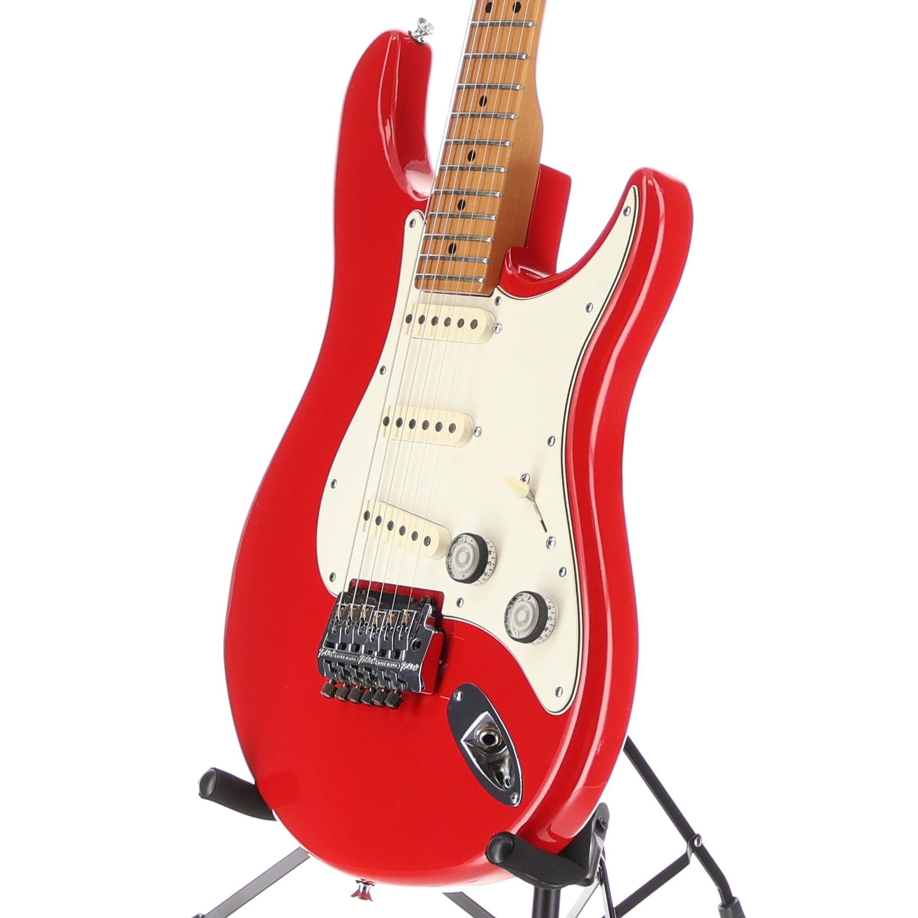 Peavey Early 80's Falcon Electric Guitar, Laser Red, Professional Setup (BB5) (96166) - Image 4