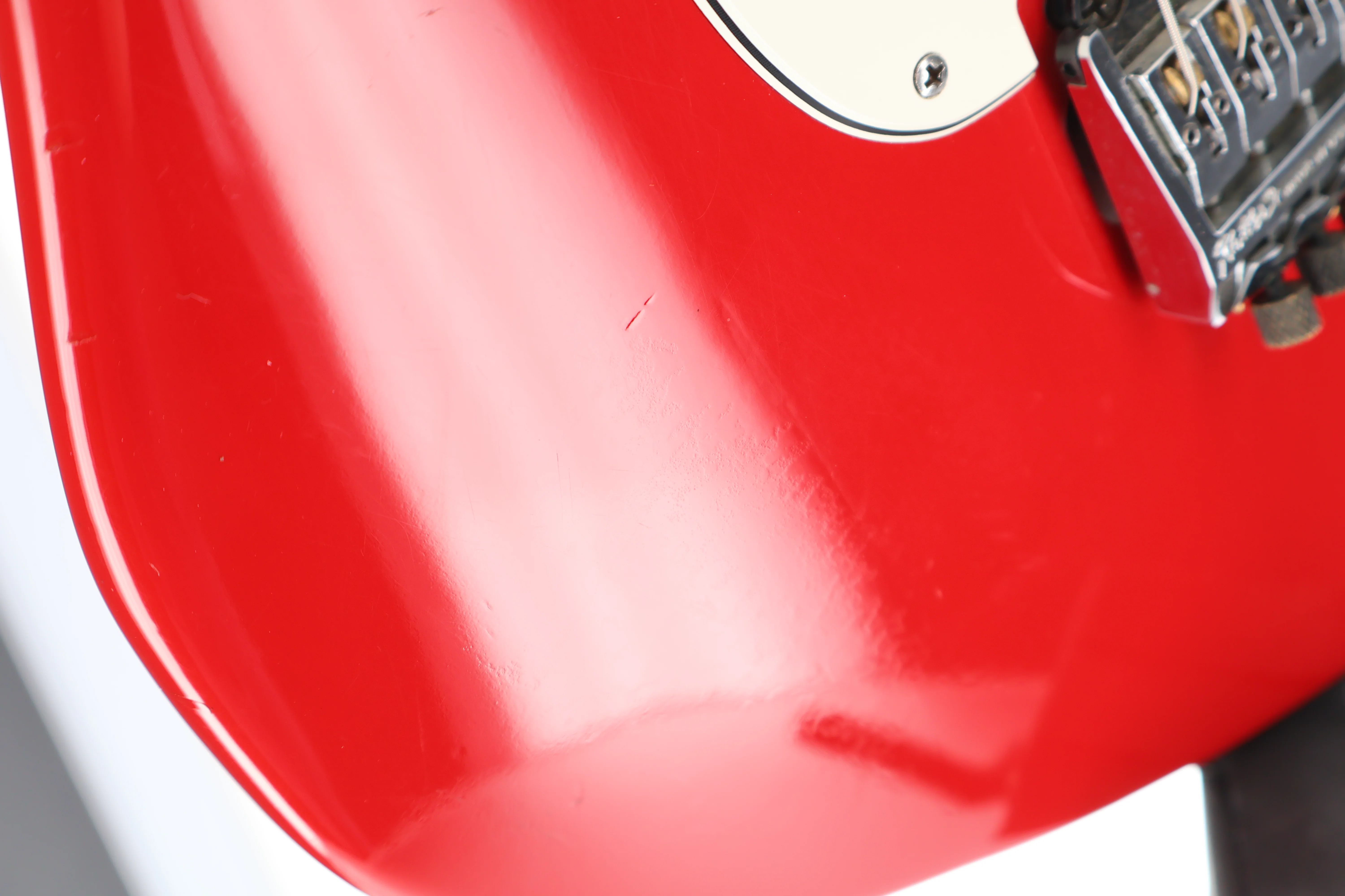 Peavey Early 80's Falcon Electric Guitar, Laser Red, Professional Setup (BB5) (96166) - Image 8