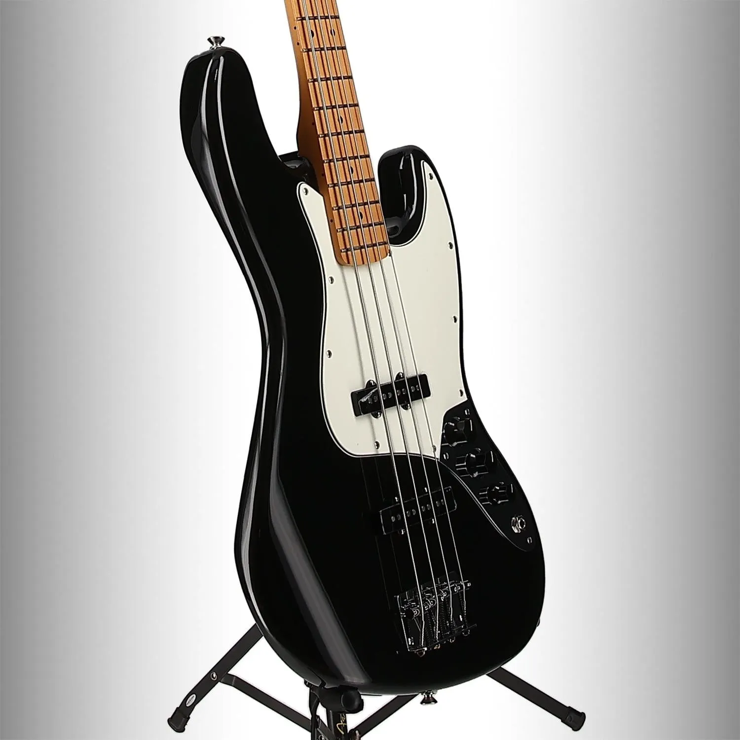 Player II Jazz Bass, Maple Fingerboard, Black (SR) (47169) - Image 3