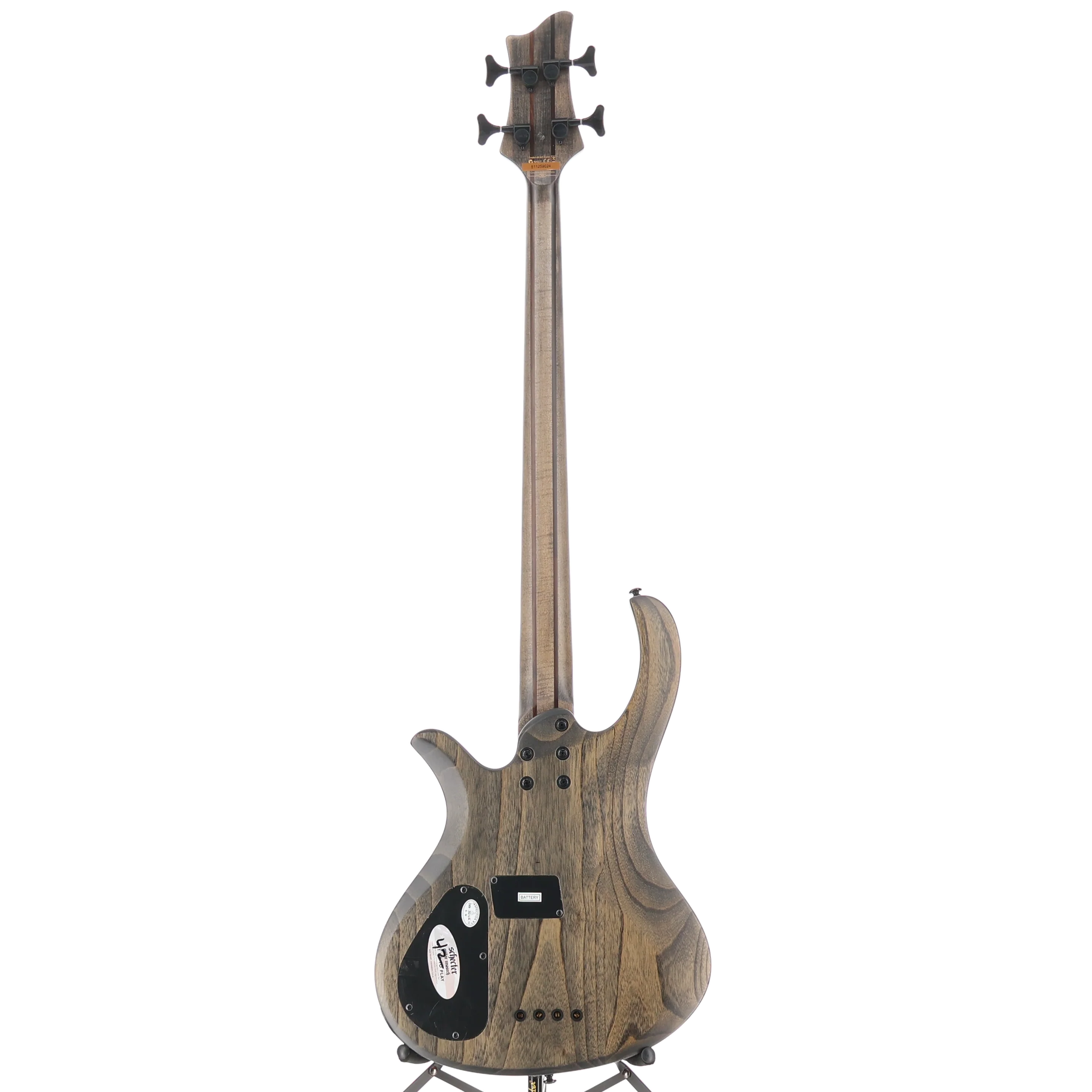 Schecter Riot-4 Bass - Inferno Burst, Poplar Burl Top, Great Tone (SR) (59024) - Image 6