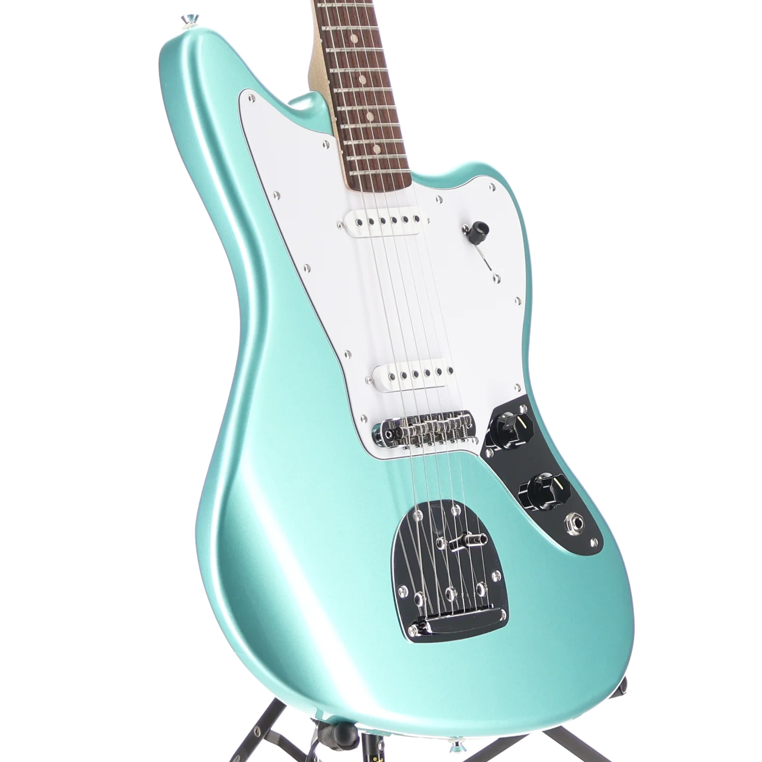 Squier Affinity Series® Jaguar®, Mystic Seafoam (RP) (00585) - Image 3