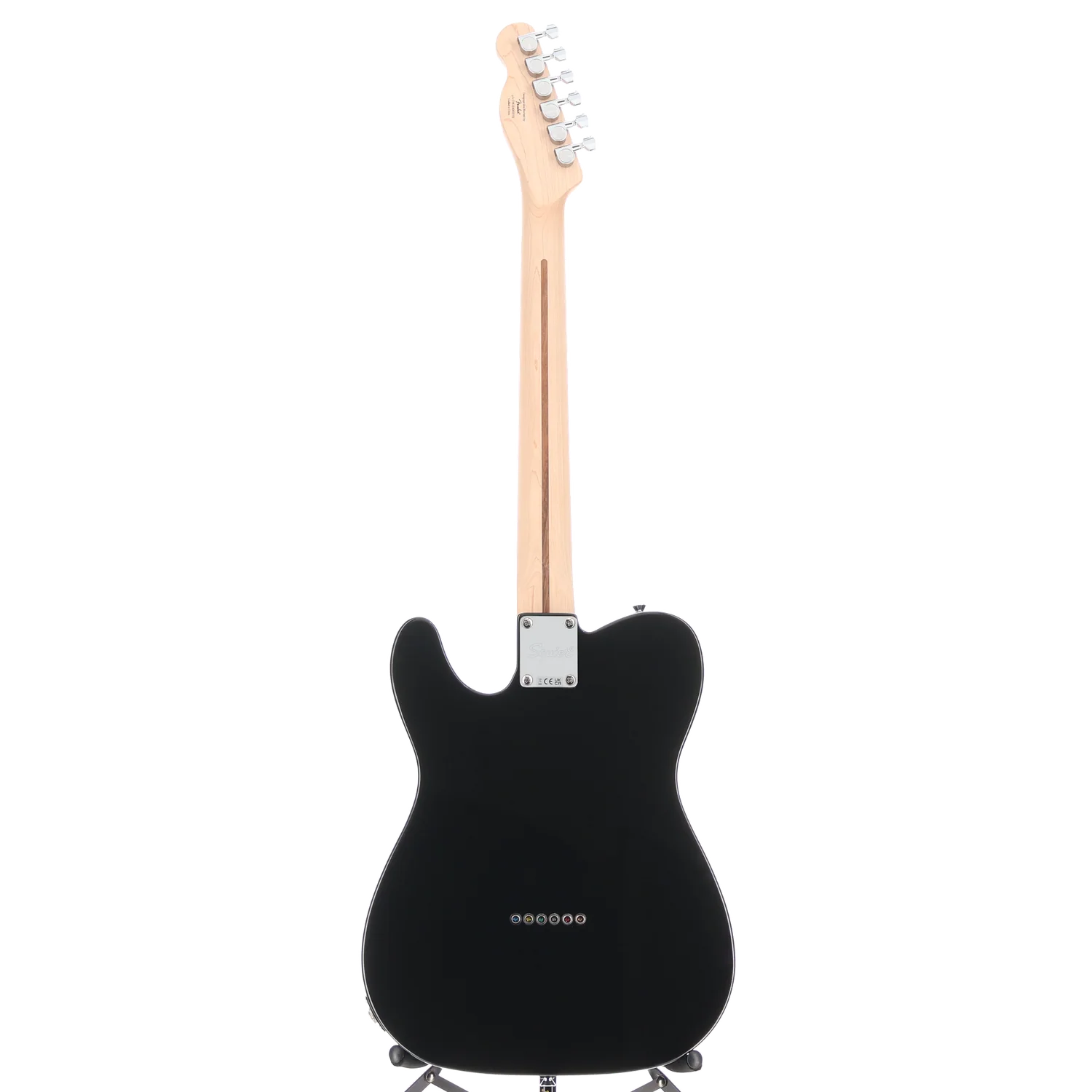 Squier Affinity Series® Telecaster® Thinline, Metallic Black (RP) (73565) - Image 6