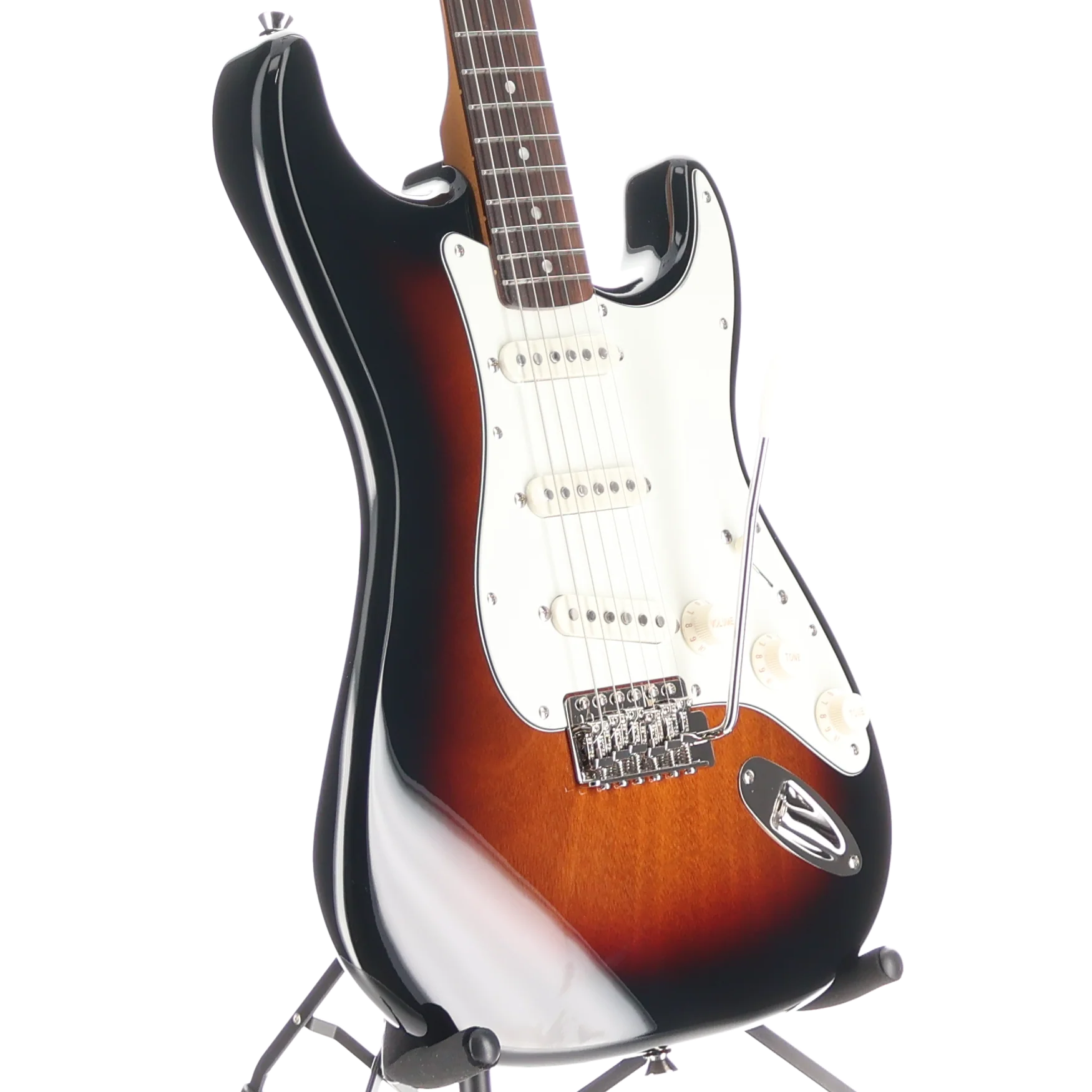 Squier Classic Vibe '60s Stratocaster, Laurel Fingerboard, 3-Color Sunburst (J13) (03033) - Image 3