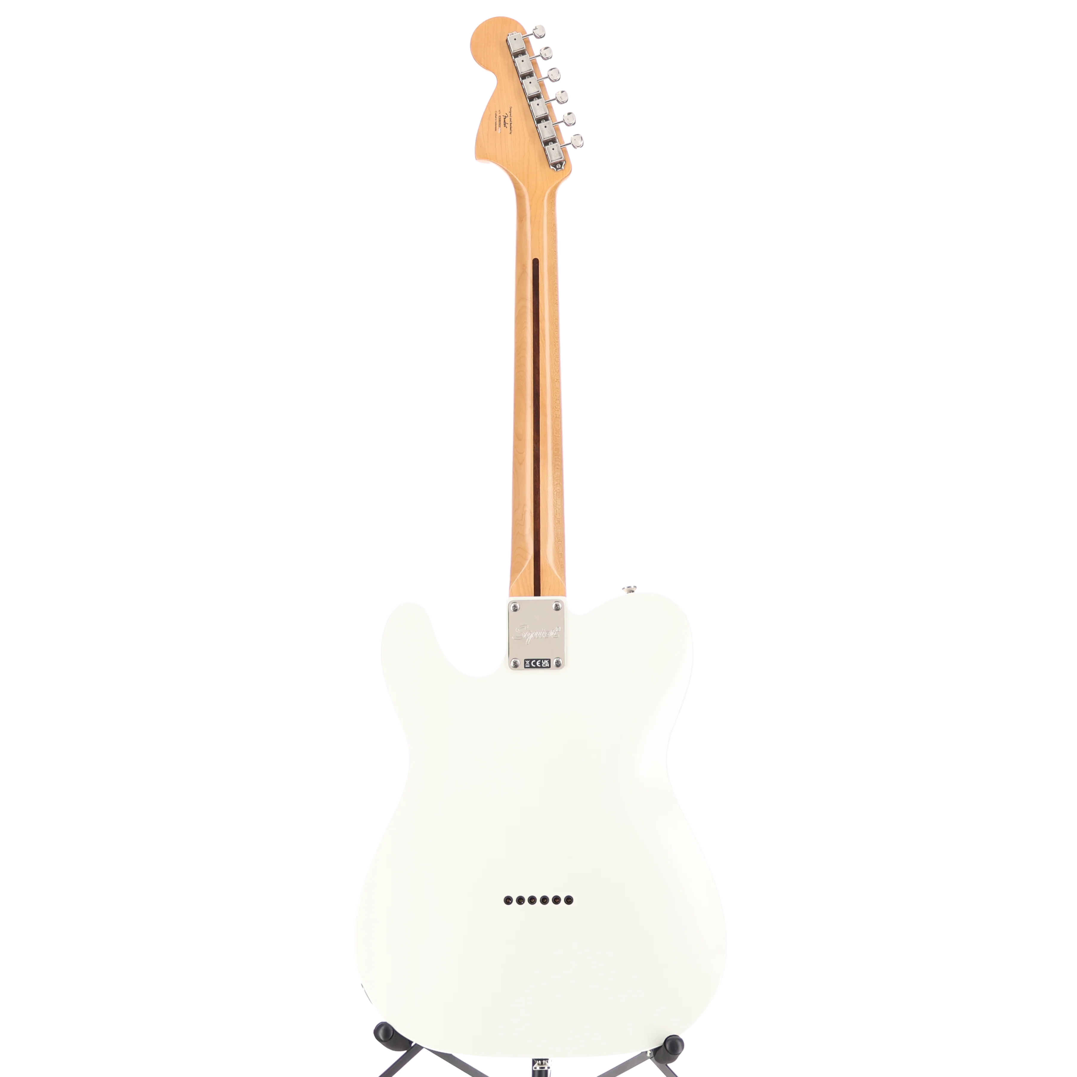 Squier Classic Vibe '70s Telecaster Deluxe, Maple Fingerboard, Olympic White (I4) (25285) - Image 6