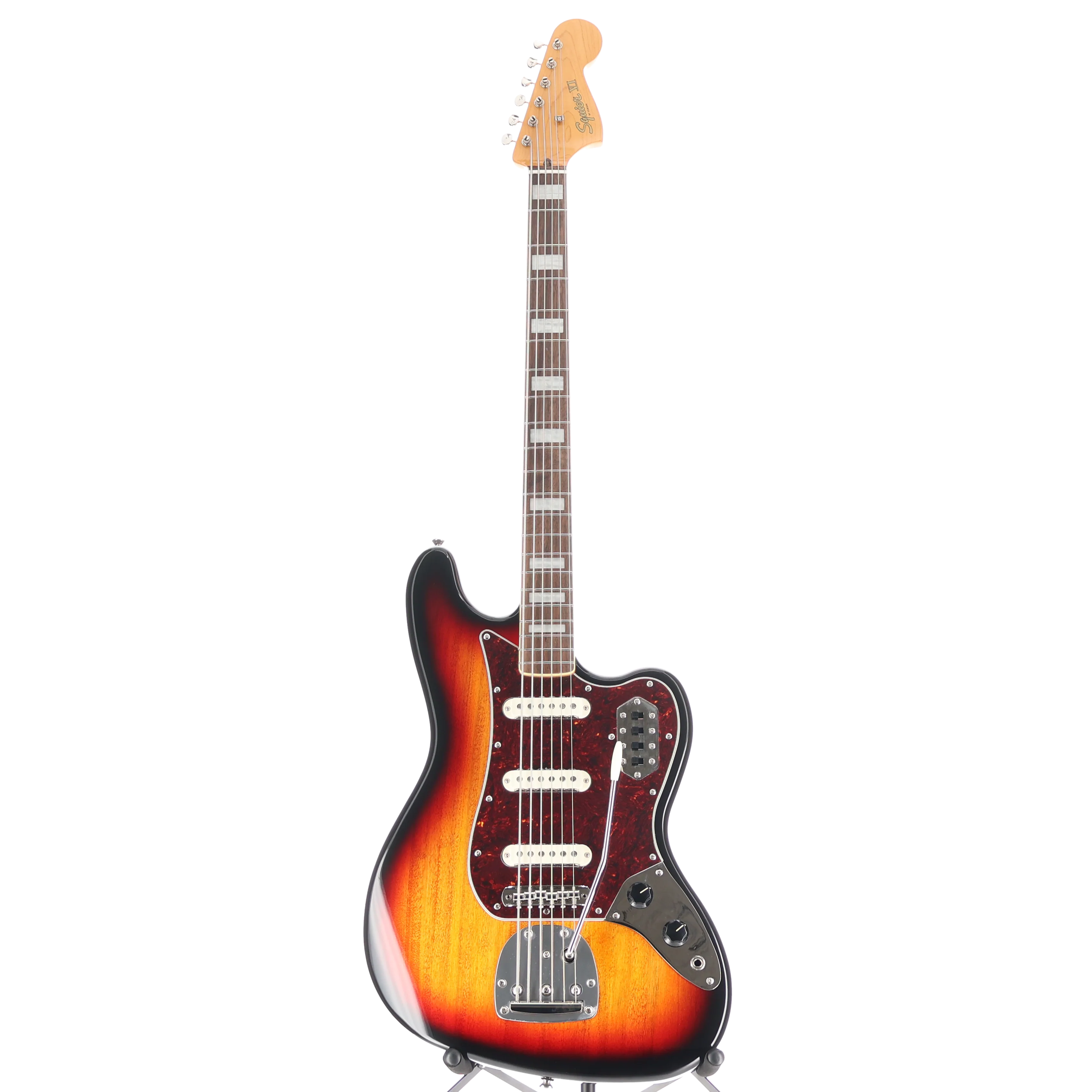 Squier Classic Vibe Bass VI, Laurel Fingerboard, 3-Color Sunburst (Y13) (22954) - Image 5
