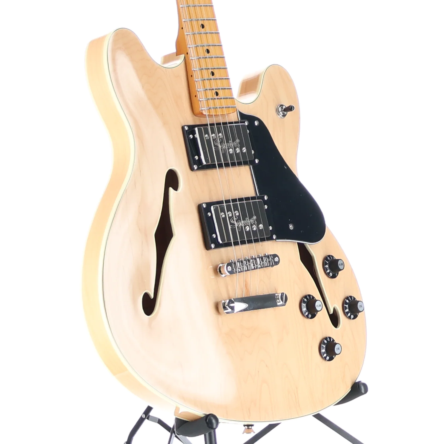 Squier Classic Vibe Starcaster, Maple Fingerbaord, Natural, Fully Tested (E8) (01804) - Image 3