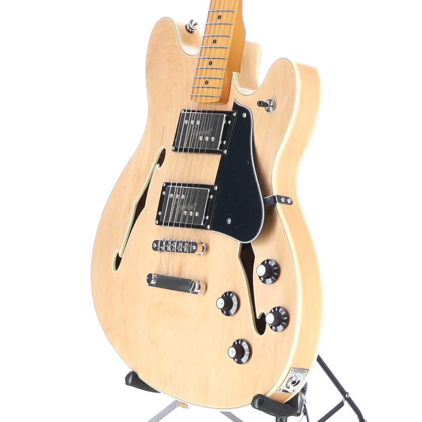 Squier Classic Vibe Starcaster, Maple Fingerbaord, Natural, Fully Tested (E8) (01804) - Image 4