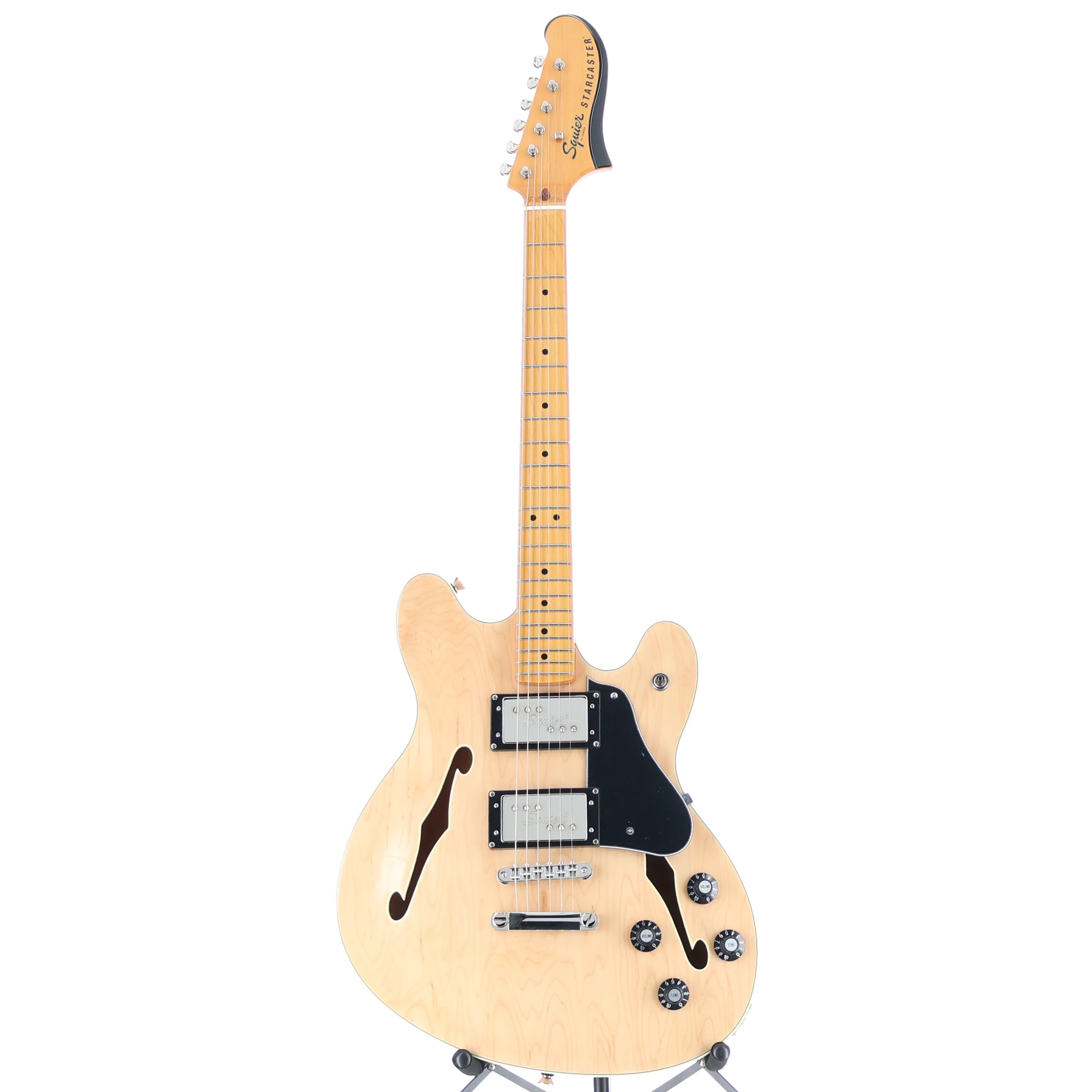 Squier Classic Vibe Starcaster, Maple Fingerbaord, Natural, Fully Tested (E8) (01804) - Image 5