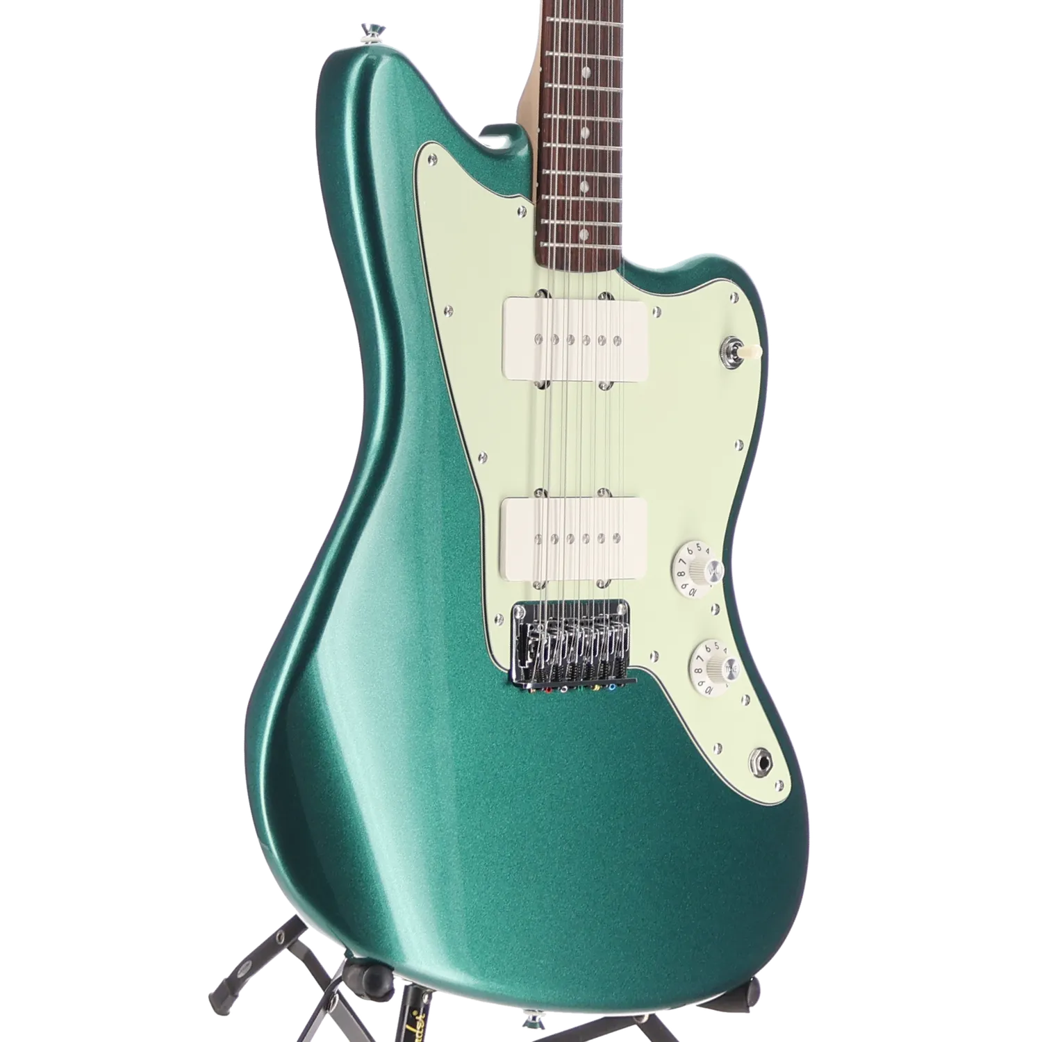 Squier Limited Edition Paranormal Jazzmaster XII, Sherwood Green (RP) (52546) - Image 4