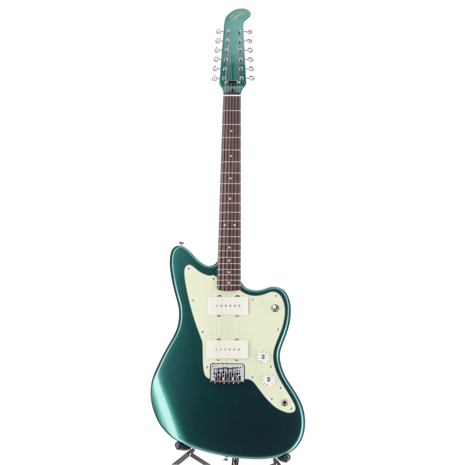 Squier Limited Edition Paranormal Jazzmaster XII, Sherwood Green (RP) (52546) - Image 5