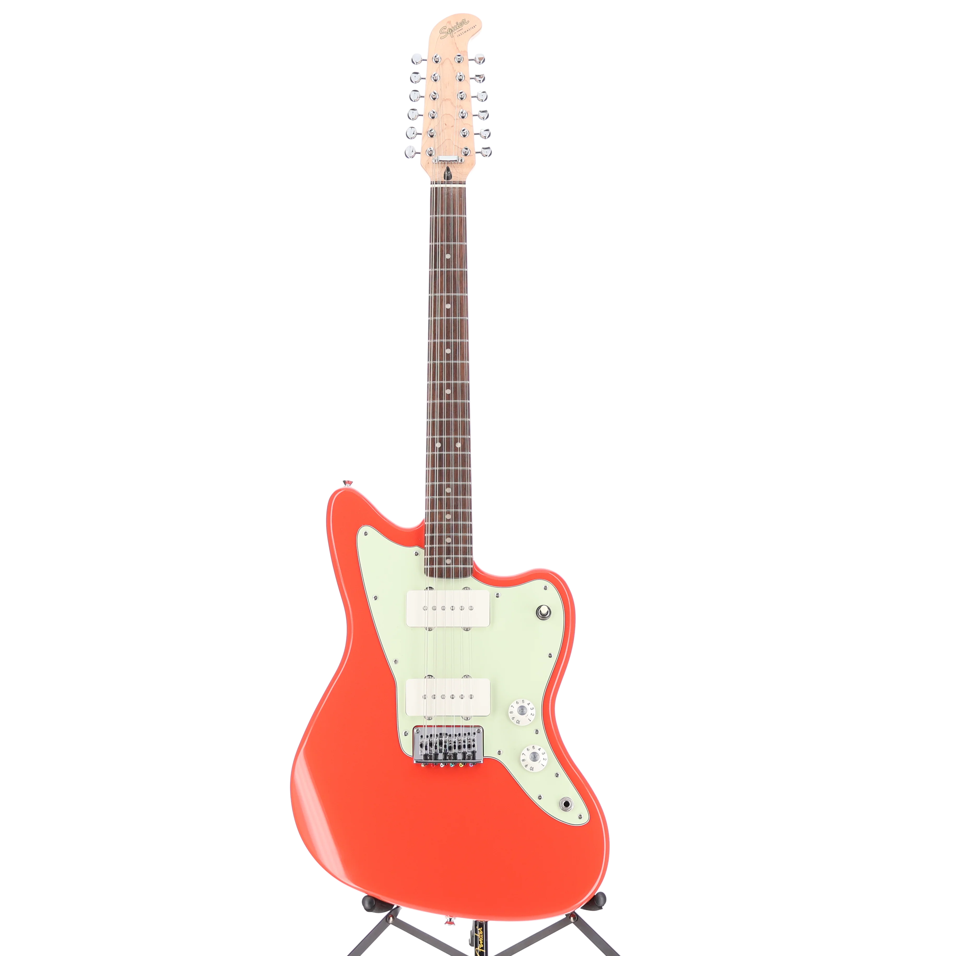 Squier Paranormal Jazzmaster XII, Fiesta Red (RP) (50540) - Image 5
