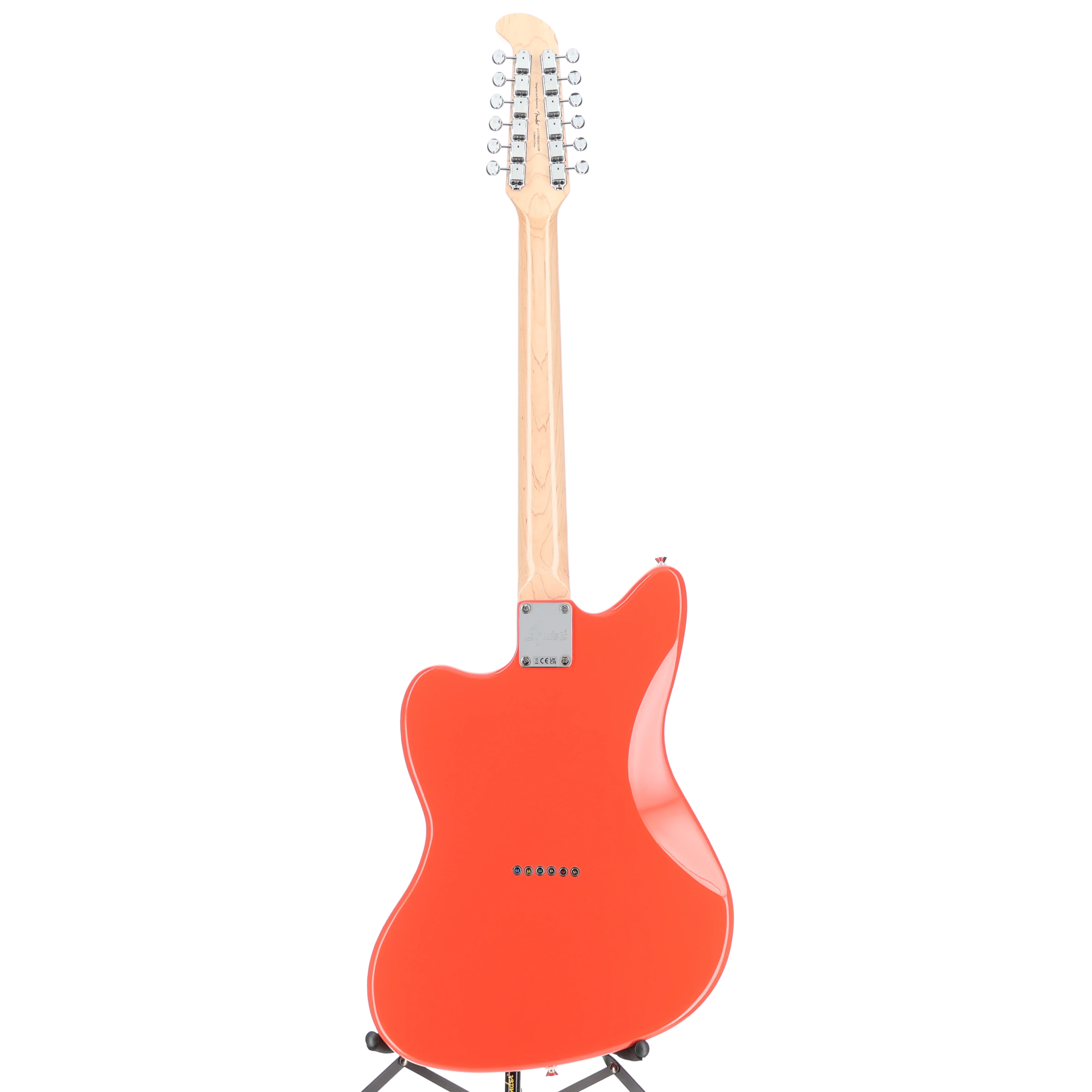 Squier Paranormal Jazzmaster XII, Fiesta Red (RP) (50540) - Image 6