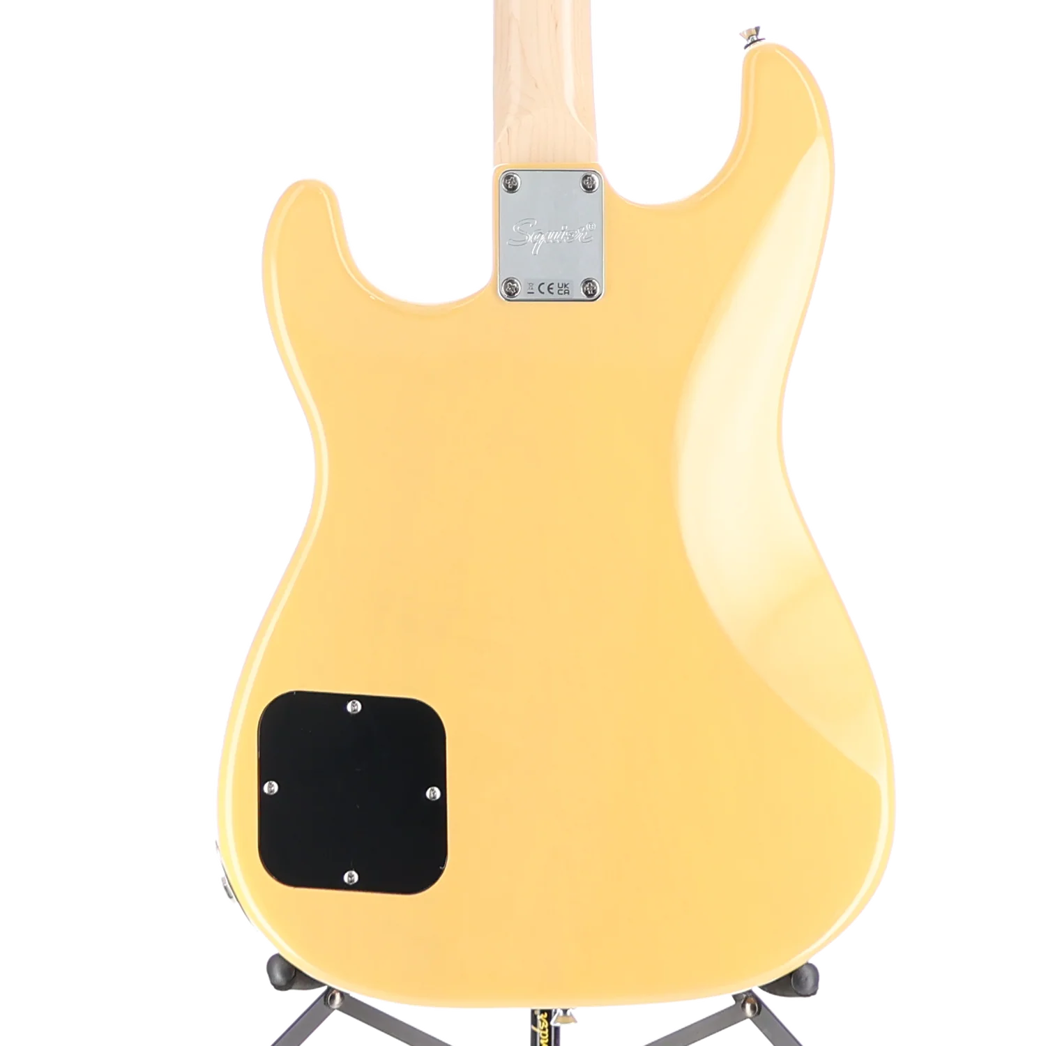 Squier Paranormal Strat-O-Sonic, Laurel Fingerboard, Black Pickguard, Vintage Blonde (RP) (35507) - Image 3