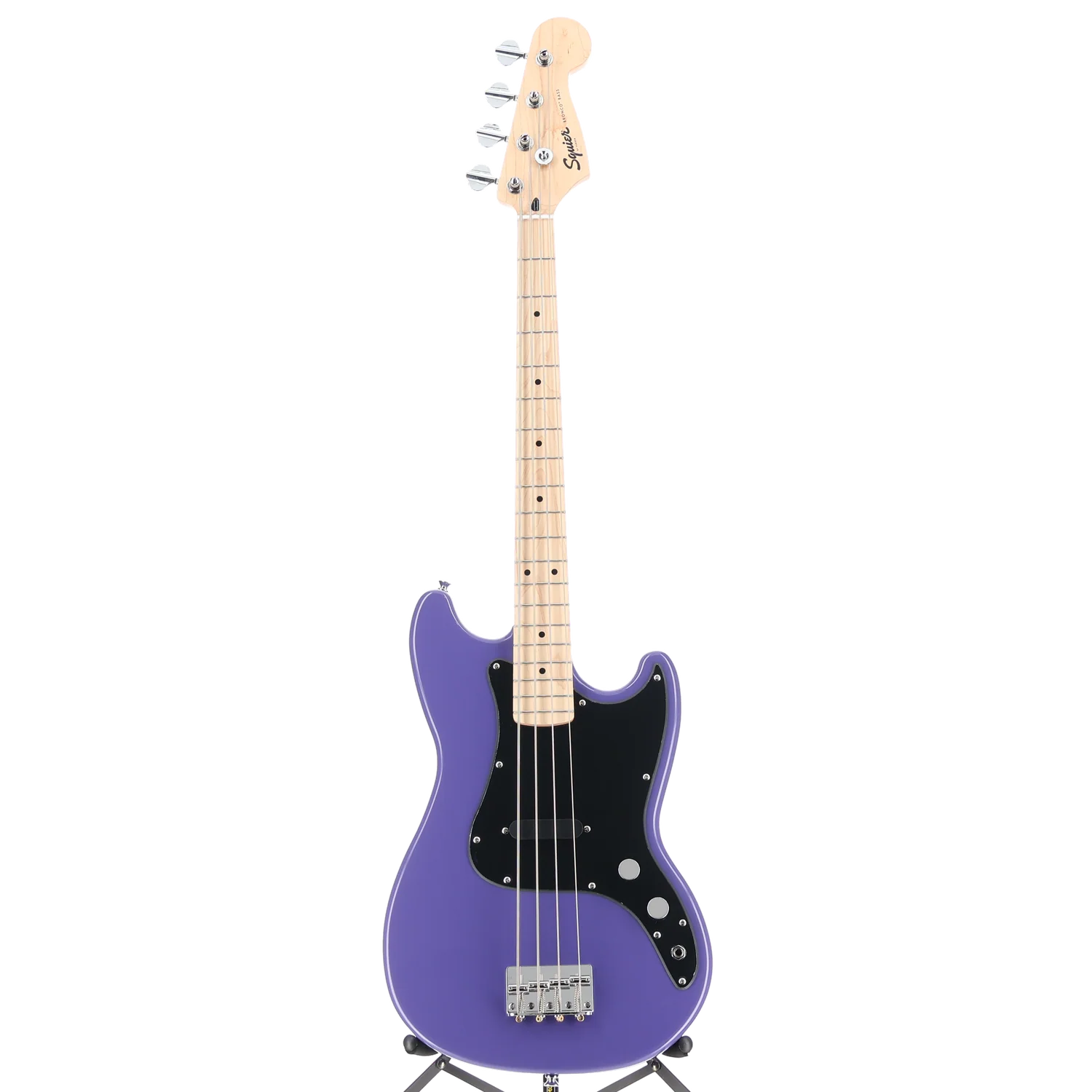 Squier Sonic Bronco Bass, Maple Fingerboard, Black Pickguard, Ultraviolet (RP) (03517) - Image 5