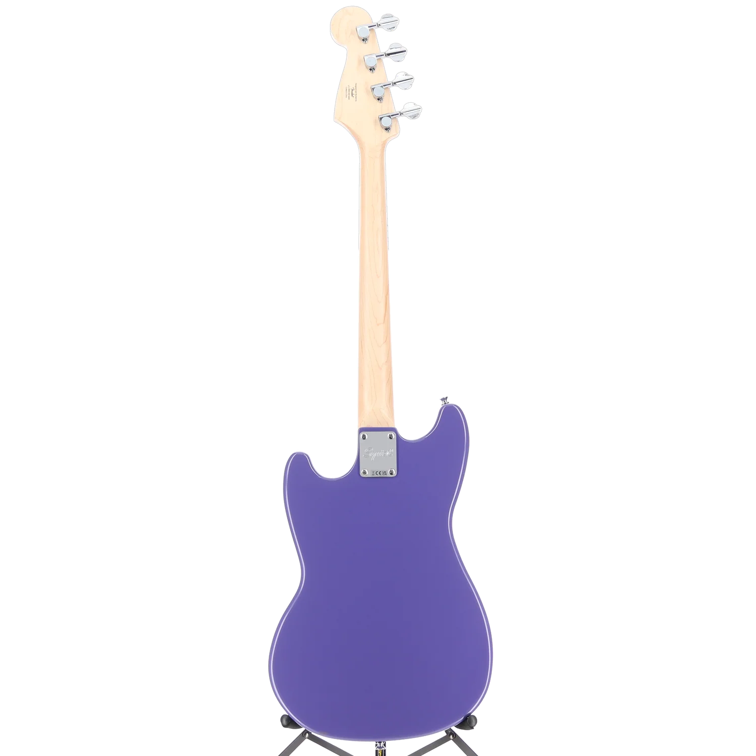 Squier Sonic Bronco Bass, Maple Fingerboard, Black Pickguard, Ultraviolet (RP) (03517) - Image 6