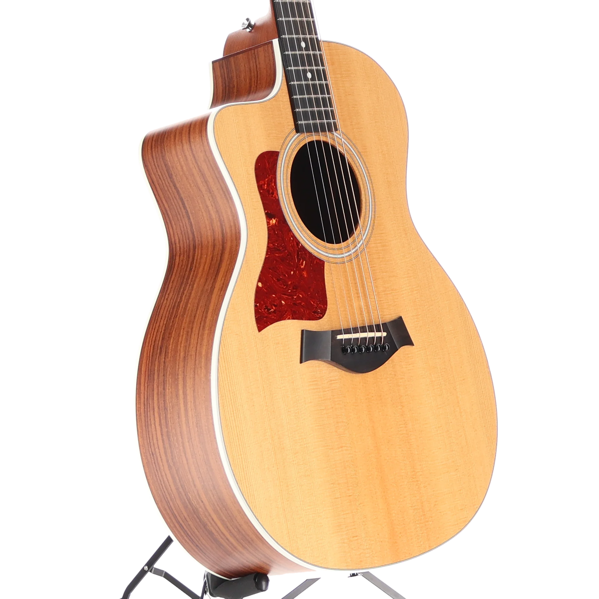 Taylor 214CE Left Handed Grand Auditorium Acoustic Electric Guitar, Natural, Plays Great (RC1) (61192) - Image 3