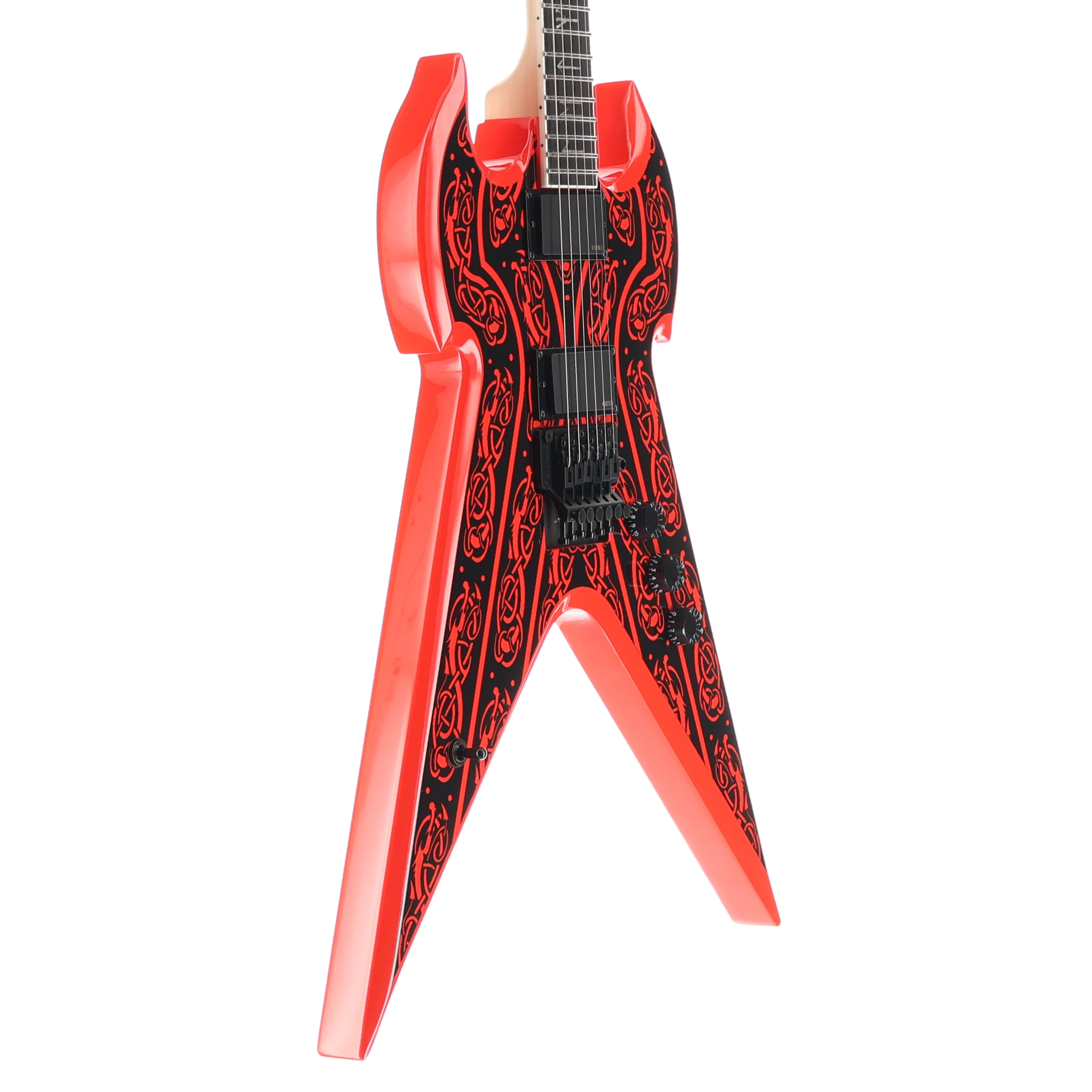 Wylde Audio Warhammer FR Norse Dragon - Pinstripe Red (B4) (09034) - Image 3