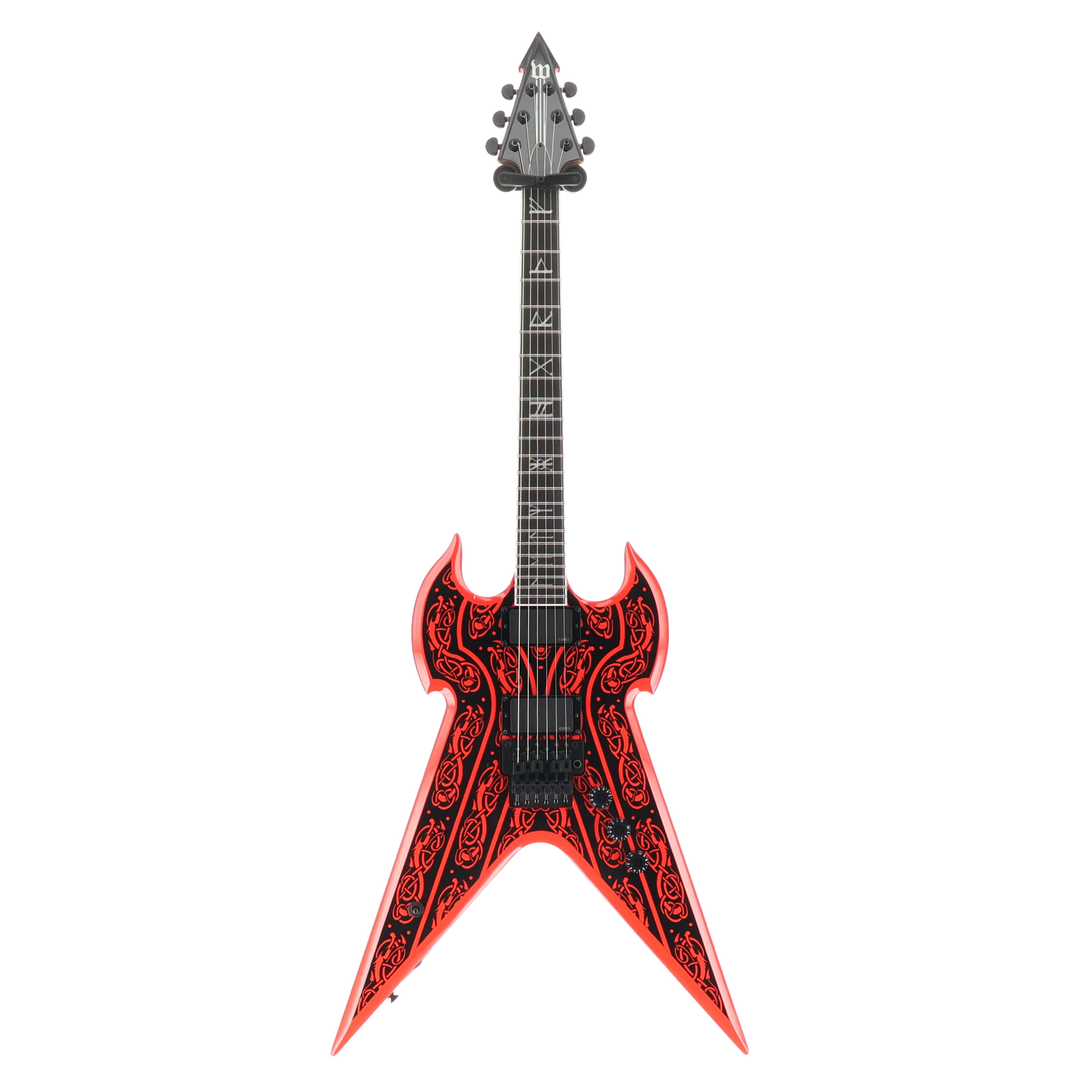 Wylde Audio Warhammer FR Norse Dragon - Pinstripe Red (B4) (09034) - Image 5