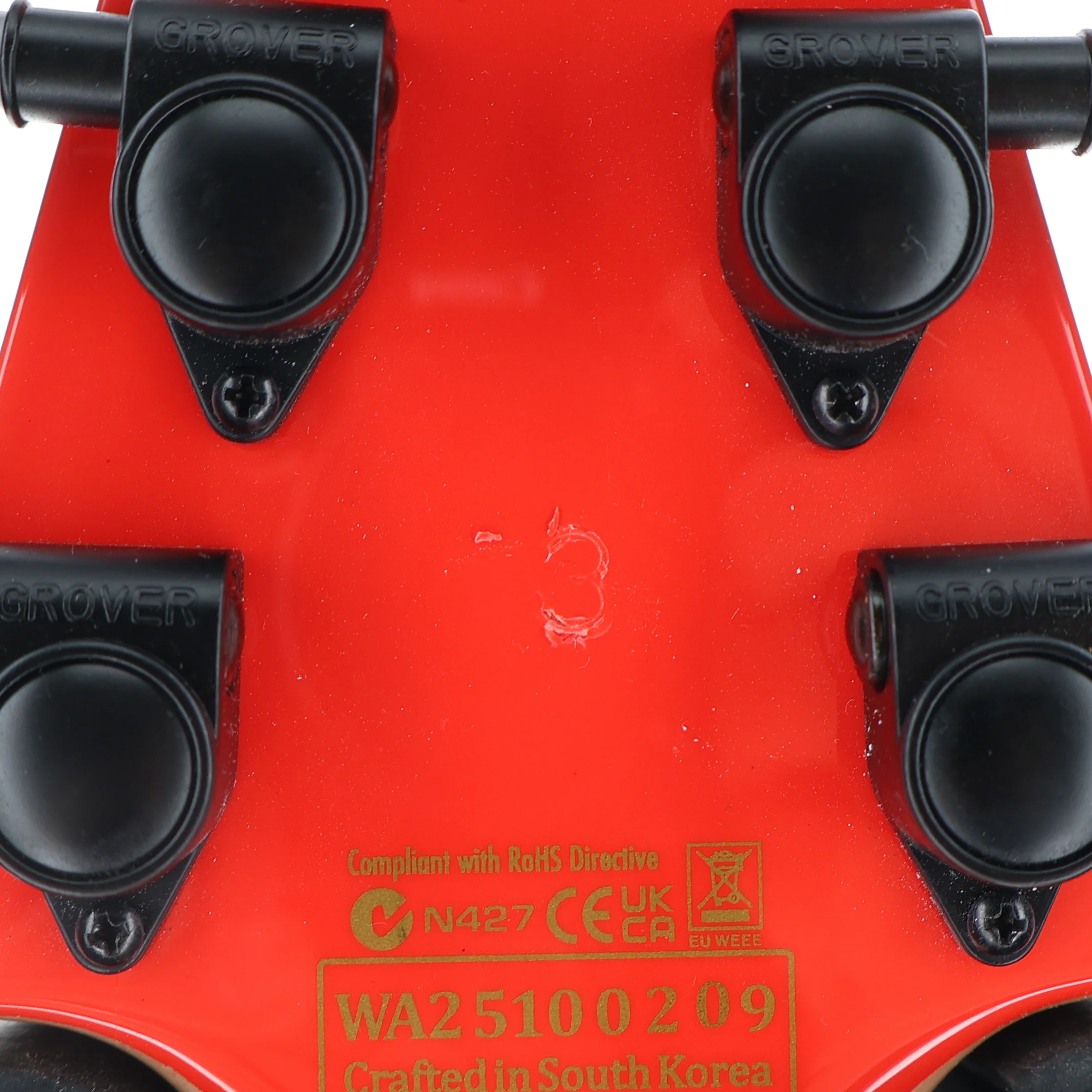 Wylde Audio Warhammer FR Norse Dragon - Pinstripe Red (B4) (09034) - Image 7