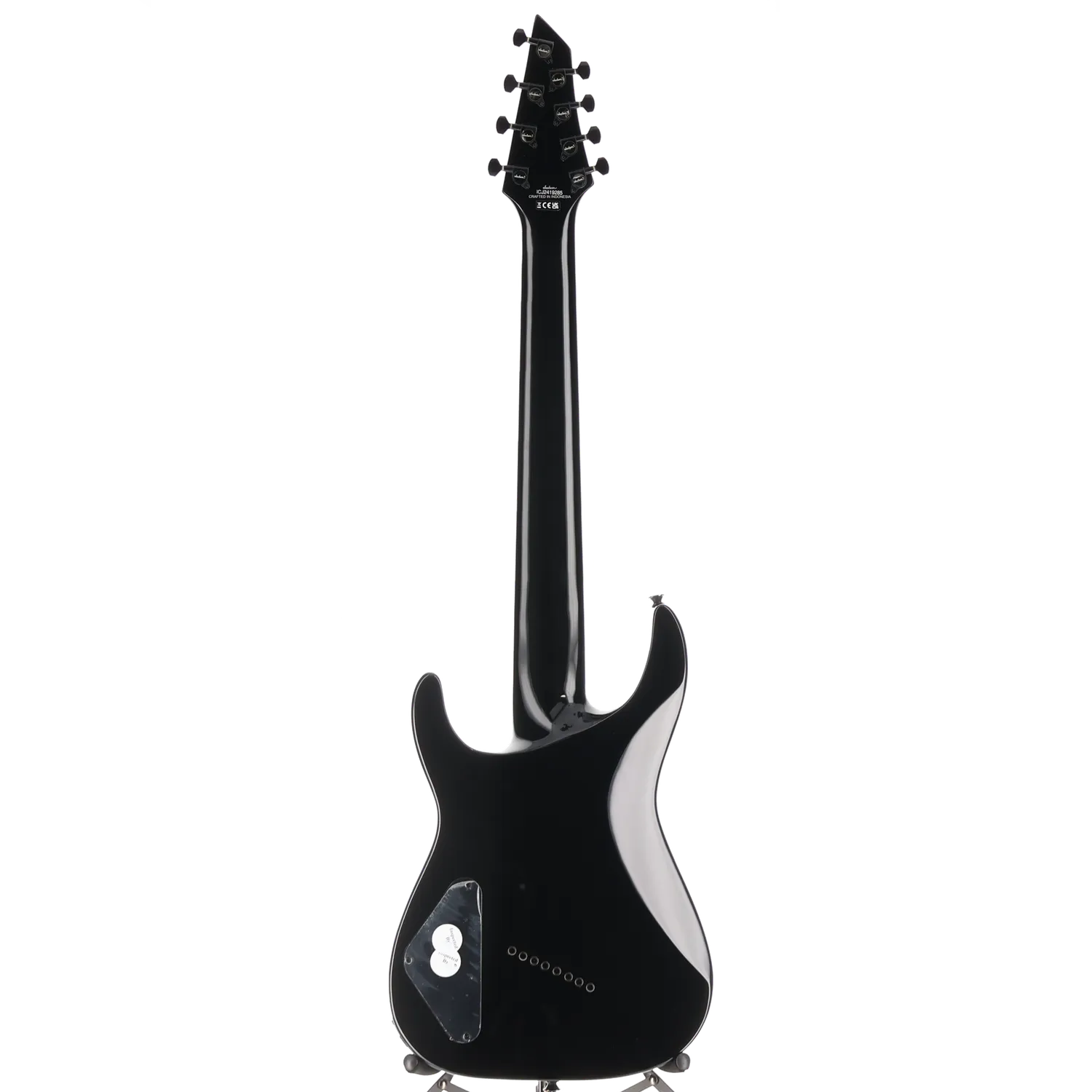 X Series Soloist Arch Top SLATX8Q MS, Laurel Fingerboard, Multi-Scale, Transparent Black Burst (RP) (04585) - Image 6